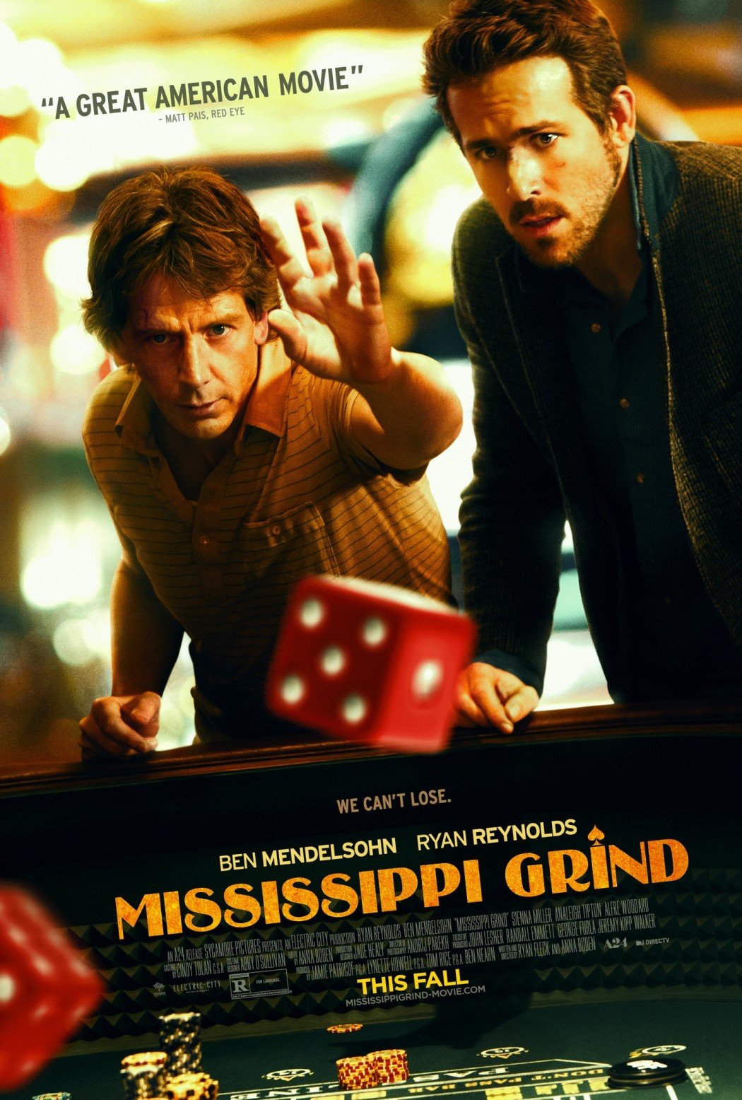 გასეირნება მისისიპიში / Mississippi Grind ქართულად