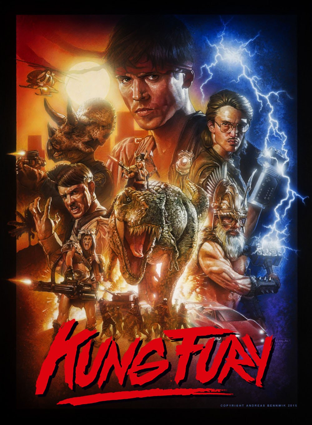 კუნგ ფიური / Kung Fury (Kung Fiuri Qartulad) ქართულად